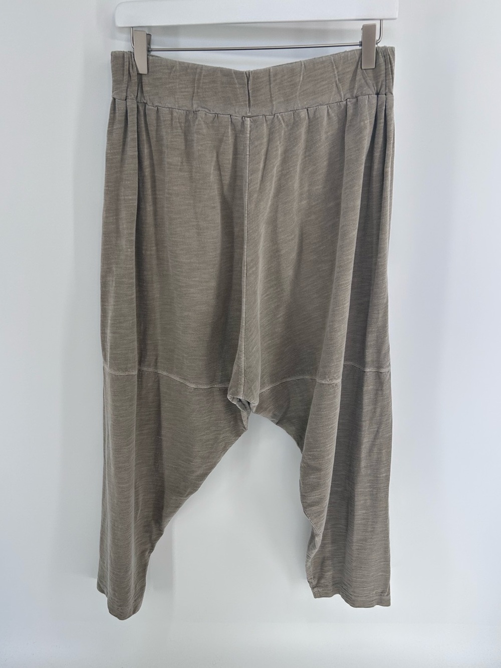 Free People Slouchy Drop-Crotch Boho Lounge Trousers - Size Medium - Picture 2 of 5